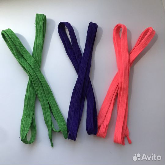 Шнурки для обуви цветные