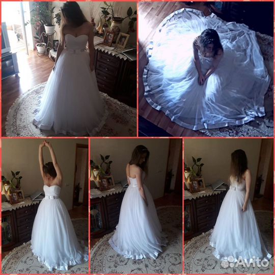 Свадебное платье 42-44