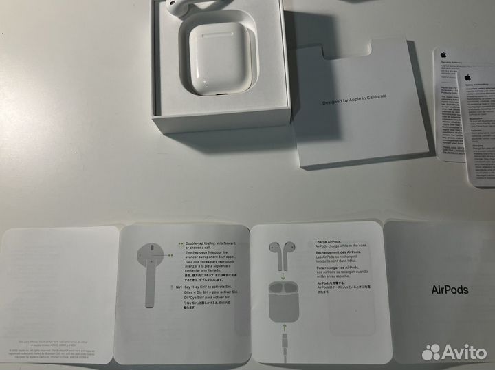 Наушники apple airpods 2