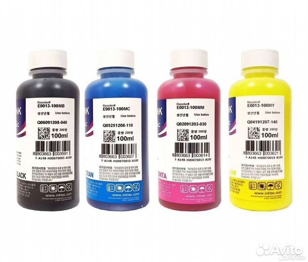 Чернила InkTec (E0013-100M) пигментные для Epson
