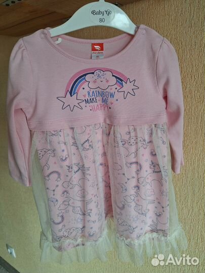 Платье для девочки 80