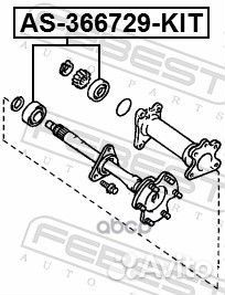 Подшипник дифференциала 36.2x67x29 Toyota 4