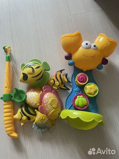 Игркшки для ванны для малышей