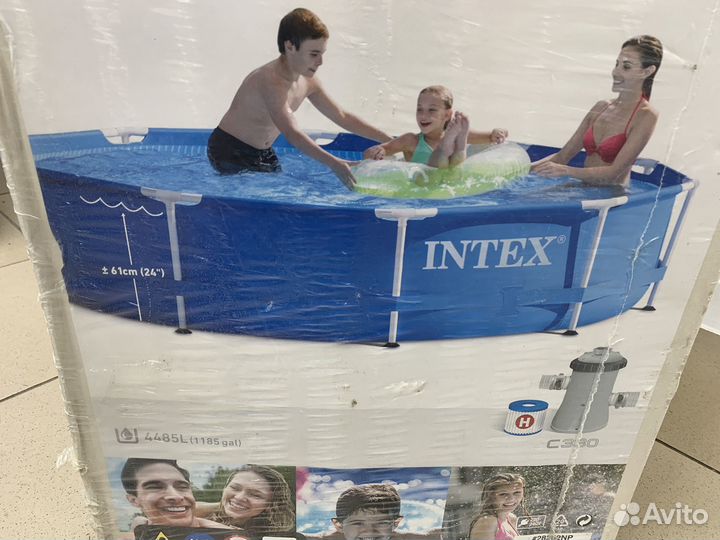 Бассейн 305 х 76 см Steel Pro Frame