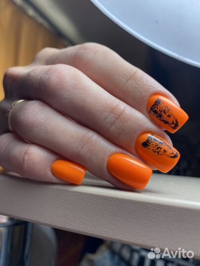 Маникюр покрытие гель-лаком