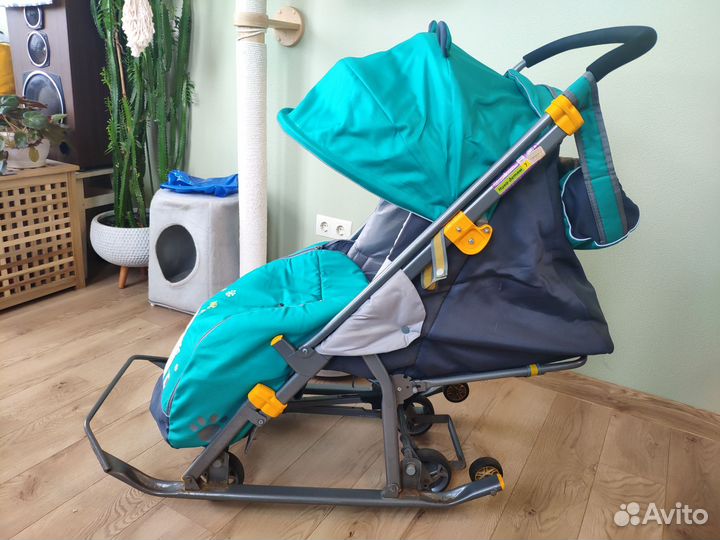 Санки коляска Ника 7