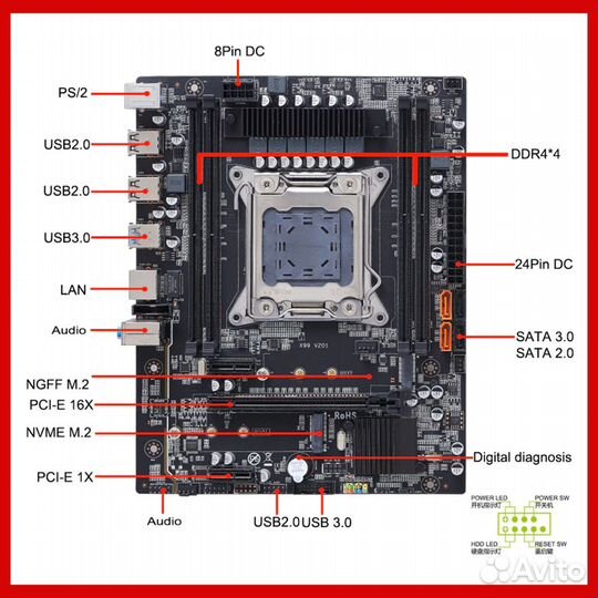 Комплекты на X99 V205