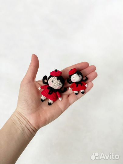 Кукла Амигуруми Парижанка, Кукольная миниатюра