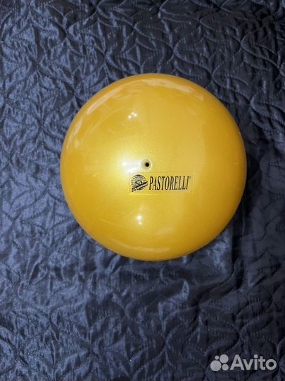Мяч pastorelli 18.5 золотой