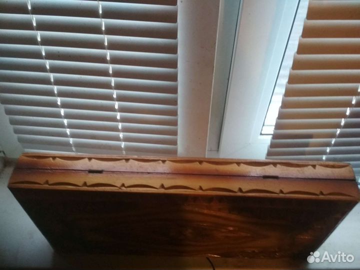 Нарды деревянные резные