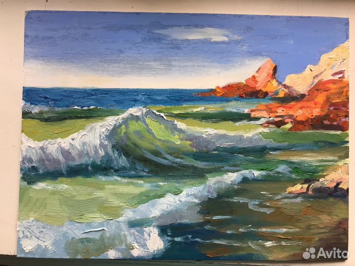 Картина маслом холст