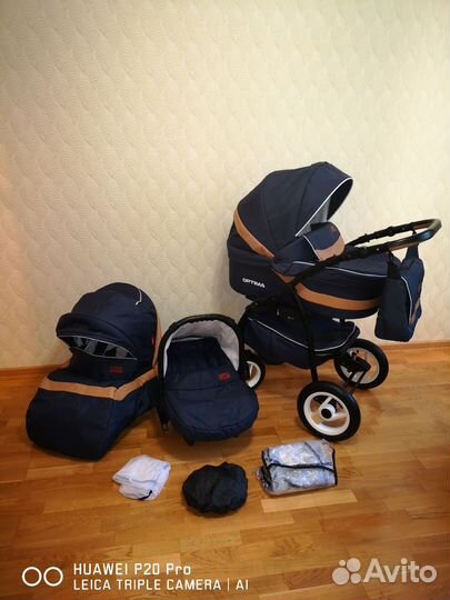 Коляска verdi optima 3 в 1