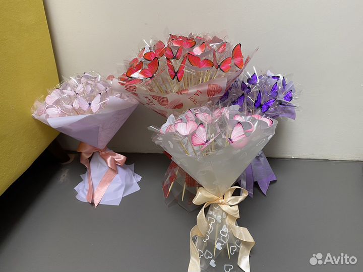 Букет из бабочек