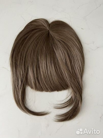 Накладная челка искусственная