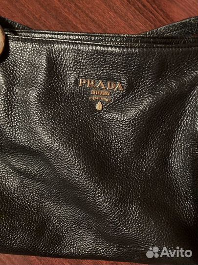 Сумка Prada женская натуральная кожа