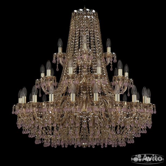 Люстра подвесная Богемия в спальню