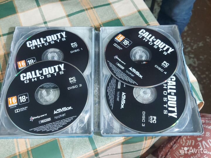 Игровые диски на пк PC