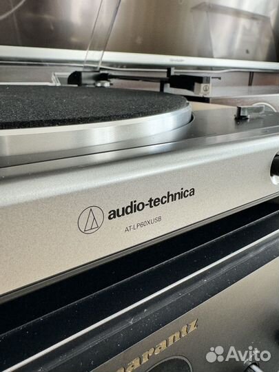 Виниловый проигрыватель Audio-Technica AT-LP60xusb
