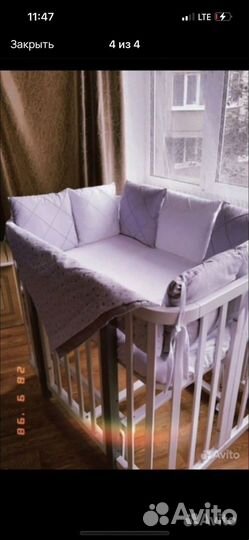 Комплект в кроватку Бортики