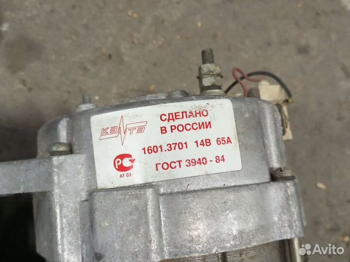 Генератор газ 2410, 3102 УАЗ