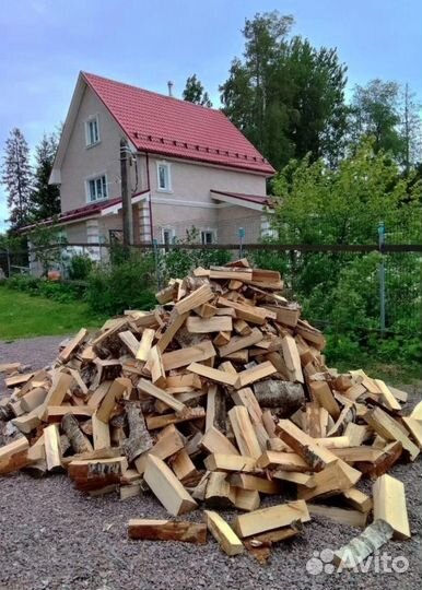 Дрова сухие в укладку любого объема