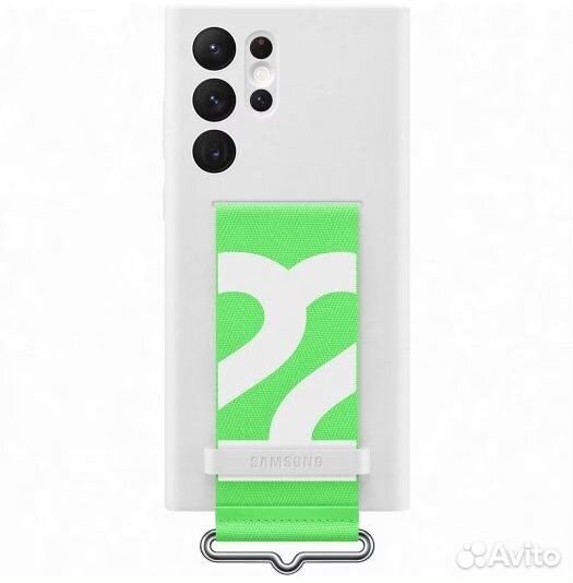 Оригинал Silicone Cover Strap - Samsung S22 Ultra