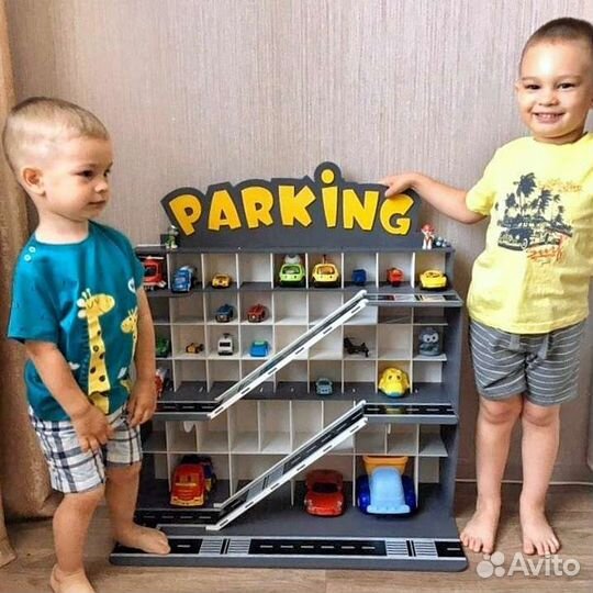 Гараж парковка для 100 машинок Hot Wheels