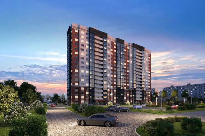 2-к. квартира, 58,2 м², 2/17 эт.