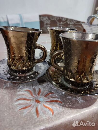 Чашка с блюдцем кофейная