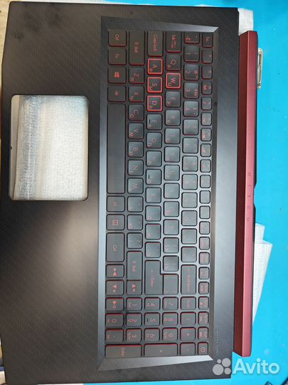 Клавиатура Acer Nitro 5 AN515-41 черная топ-панель