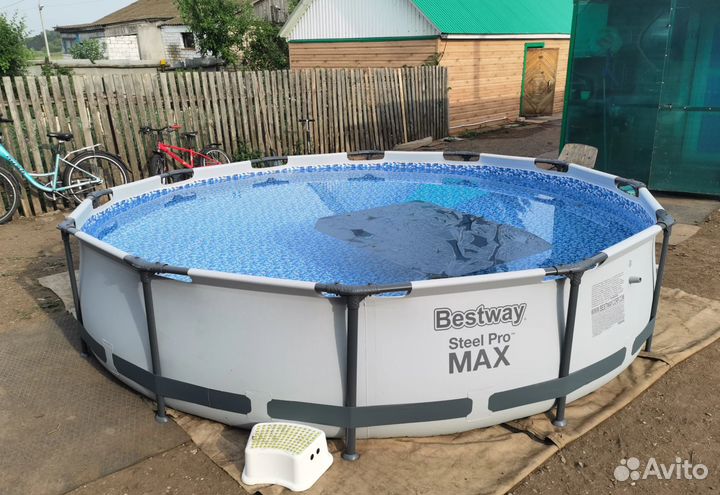 Каркасный бассейн новый