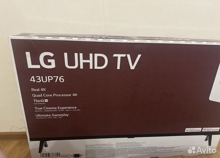 4K UHD WebOS SMART TV LG 43