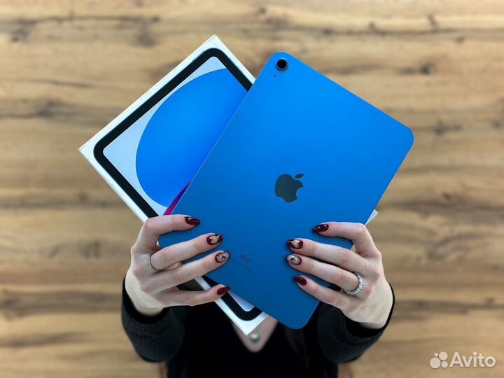 iPad 10 голубой 256гб