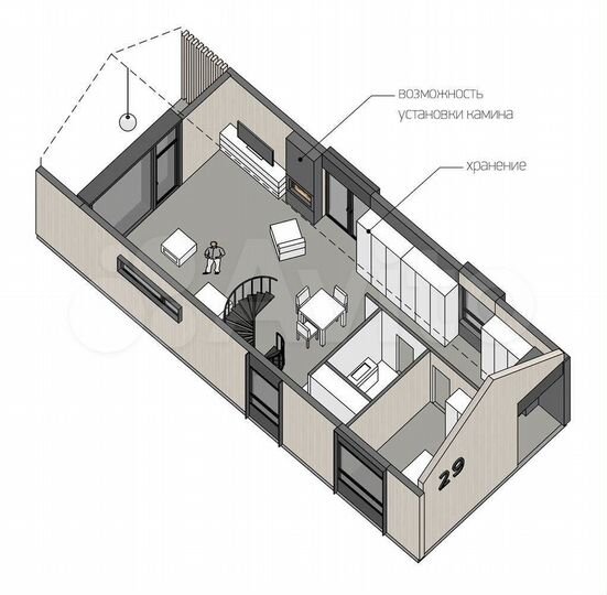 Дом 137 м² на участке 8,5 сот.