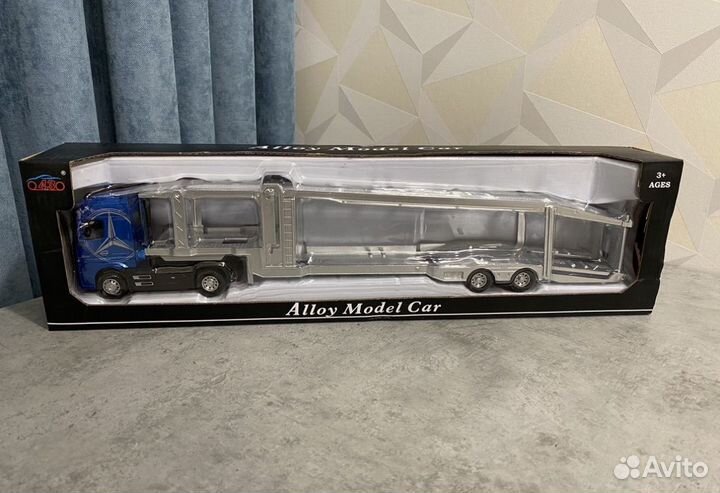 Машинка mersedes benz actros автовоз