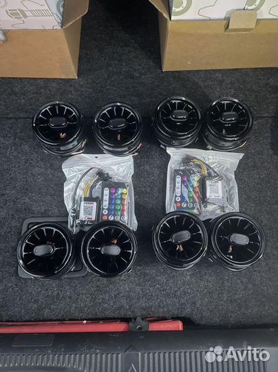 Дефлекторы в стиле AMG с подсветкой