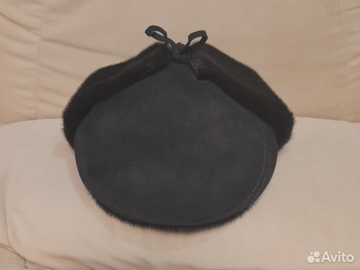 Меховая мужская кепка