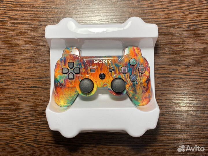 Джойстик Sony ps3 dualshock 3 оранжевое облако