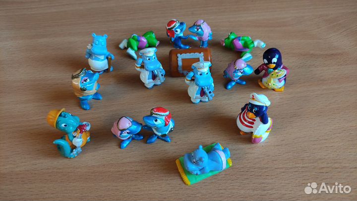 Игрушки киндер сюрприз 90х