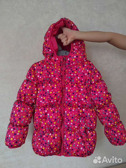 Куртка на девочку зимняя 110 размер