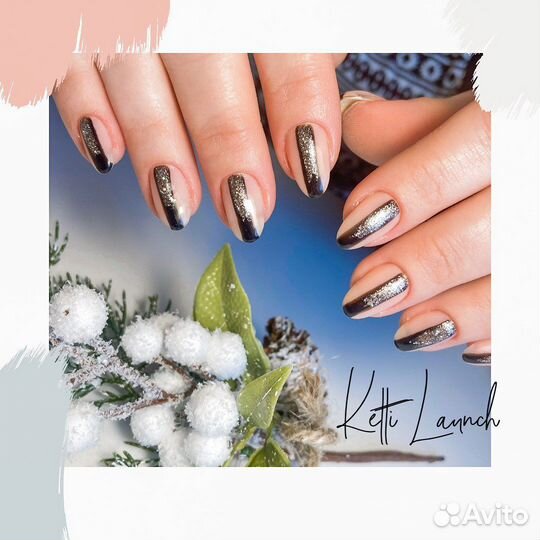 Маникюр с покрытием гель лак