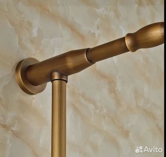 Душевая система ретро латунь барашки