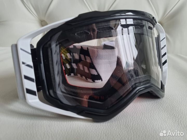 Очки scott Prospect Enduro LS black white clear w