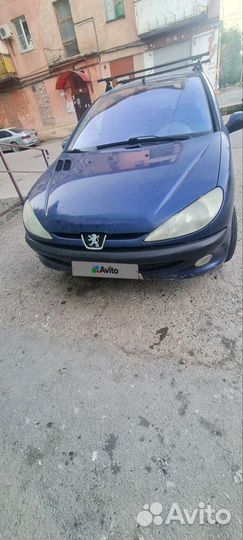 Peugeot 206 1.6 МТ, 2002, 275 000 км