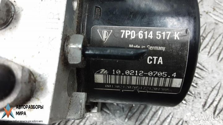 Блок ABS Volkswagen Touareg рест. 2009 7P0907379K