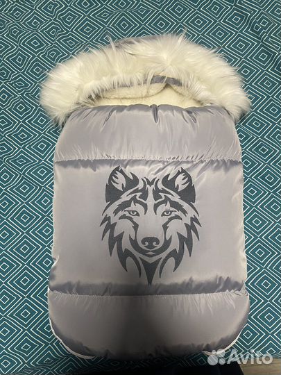 Конверт на выписку для мальчика зимний