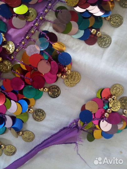 Платок с монетами