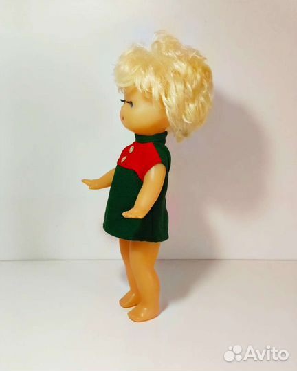Кукла времён СССР 70 е-г. Высота 35 см