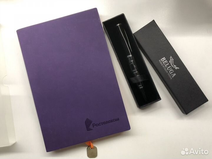 Блокнот ежедневник подарочная шариковая ручка