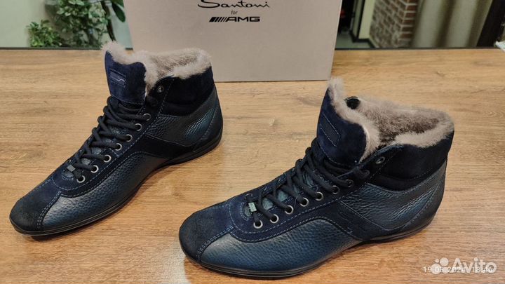 Кроссовки Santoni AMG Оригинал